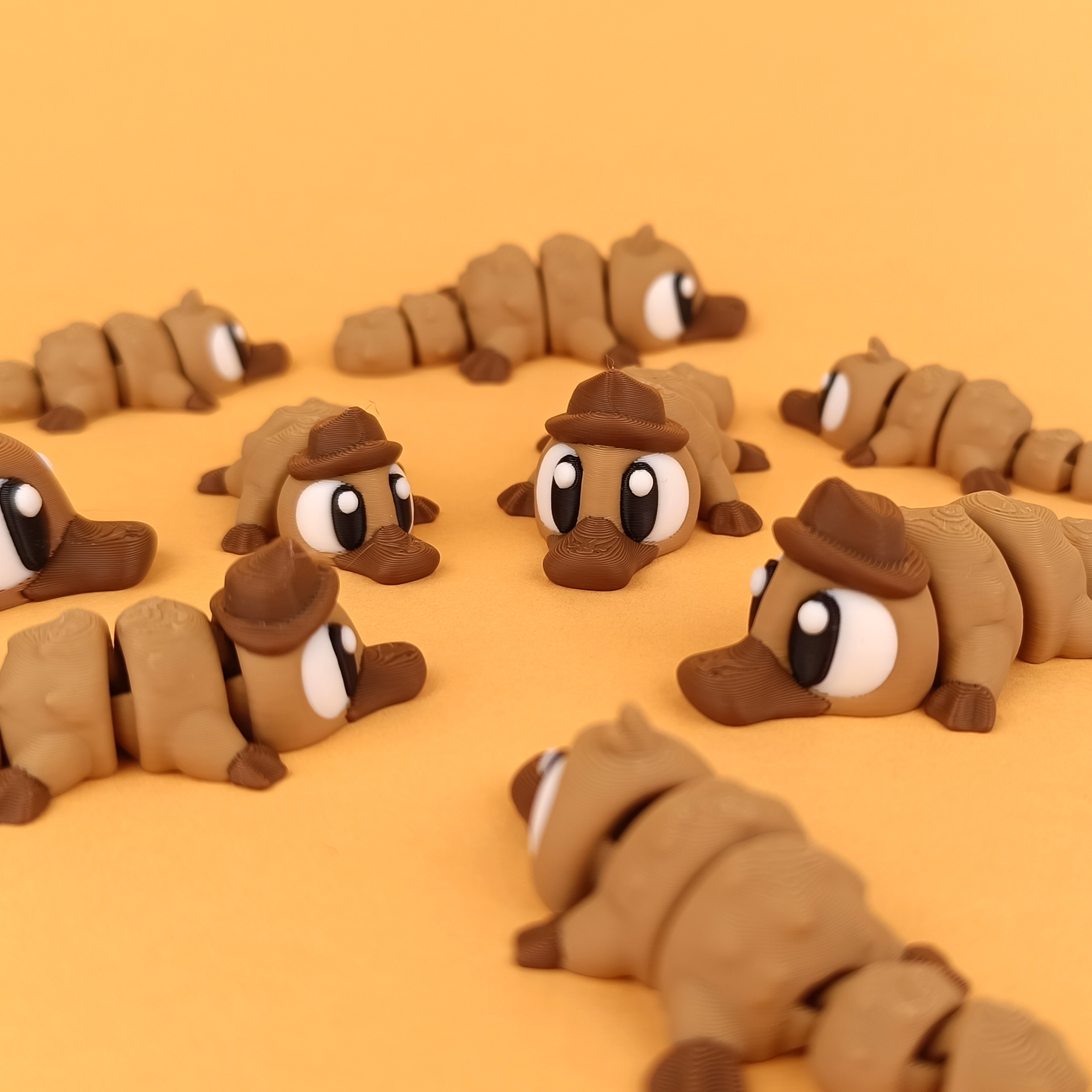 Flexi Platypus – Articulated 3D‑Printed Animal Friend