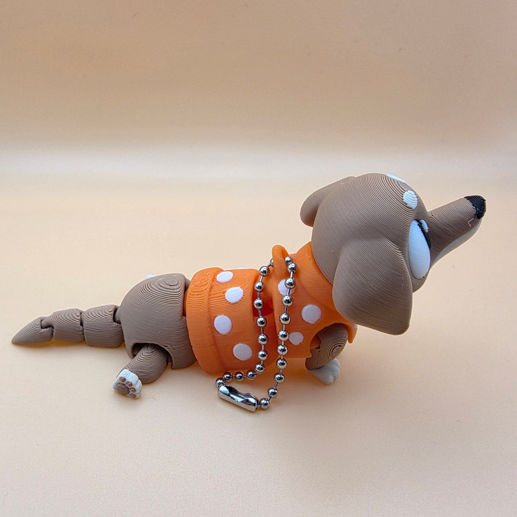 Flexi Daschund – Articulated 3D‑Printed Animal Friend