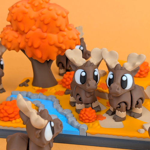 Autumn Display Set – A Home for Your Desk Companions