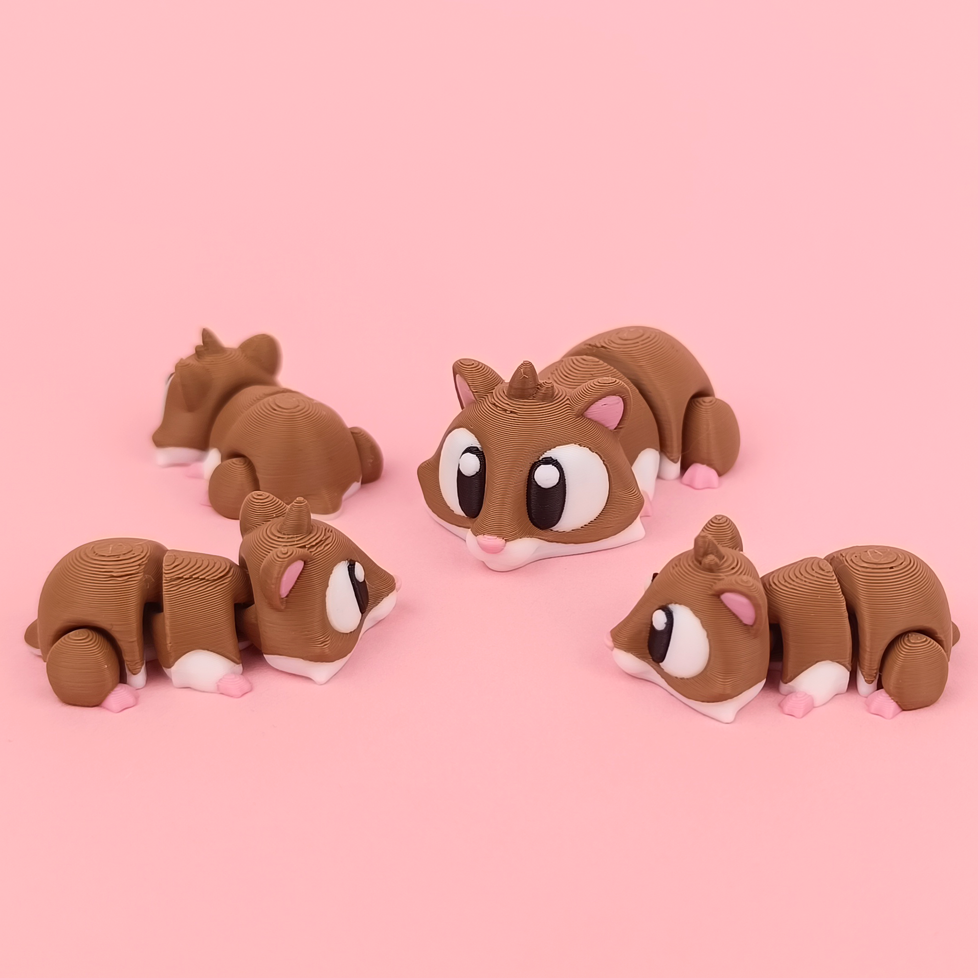 Flexi Hamster – Articulated 3D‑Printed Animal Friend