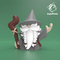 Old Wizard – Collectible 3D Printed Dungeon & Dragons Inspired Characters