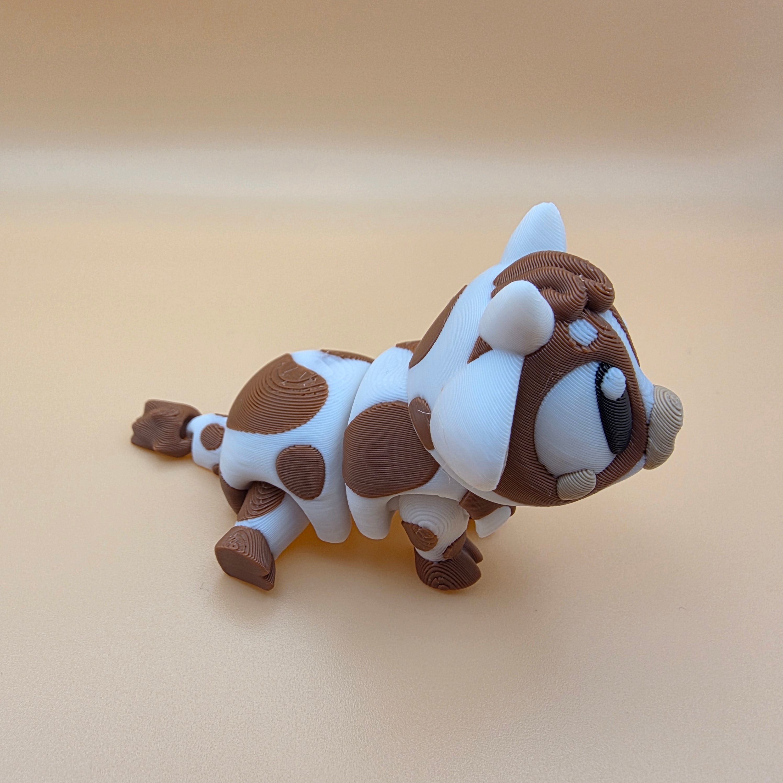 Flexi Cow – Articulated 3D‑Printed Farm Friend
