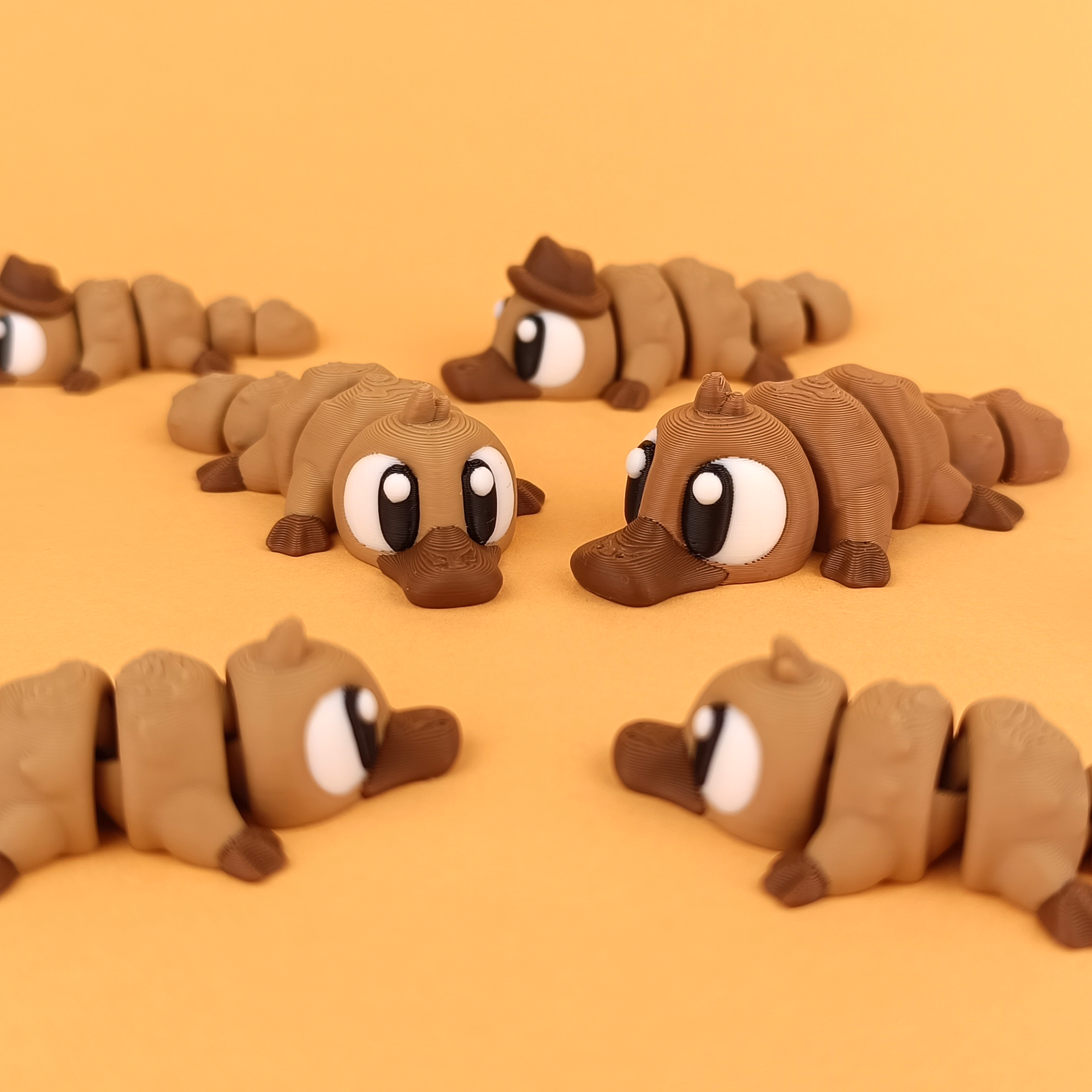 Flexi Platypus – Articulated 3D‑Printed Animal Friend