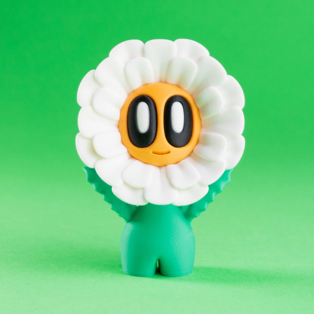 Blob Lab Daisy – Collectible 3D Printed Flowers