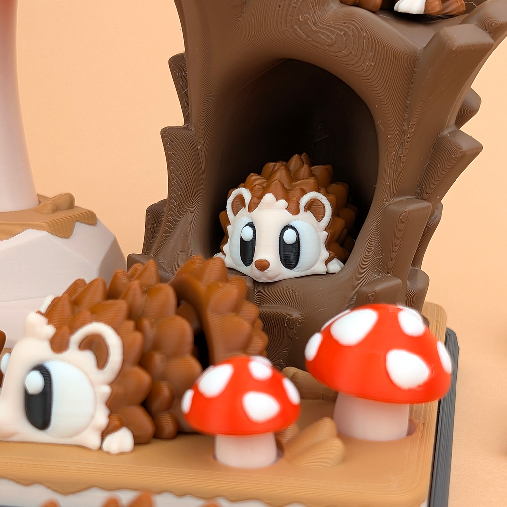 Woodland Display Set – A Home for Your Desk Companions