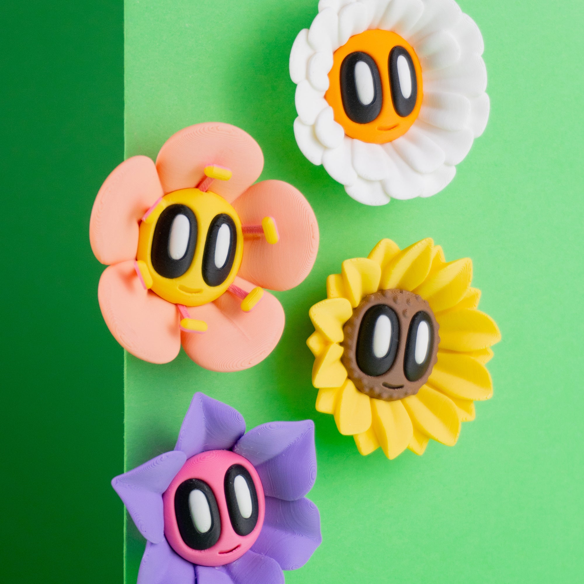 Blob Lab Daisy – Collectible 3D Printed Flowers