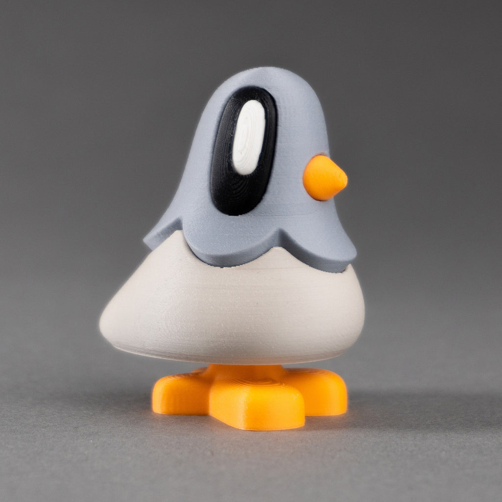 Blob Pigeon – Collectible 3D Printed Animals