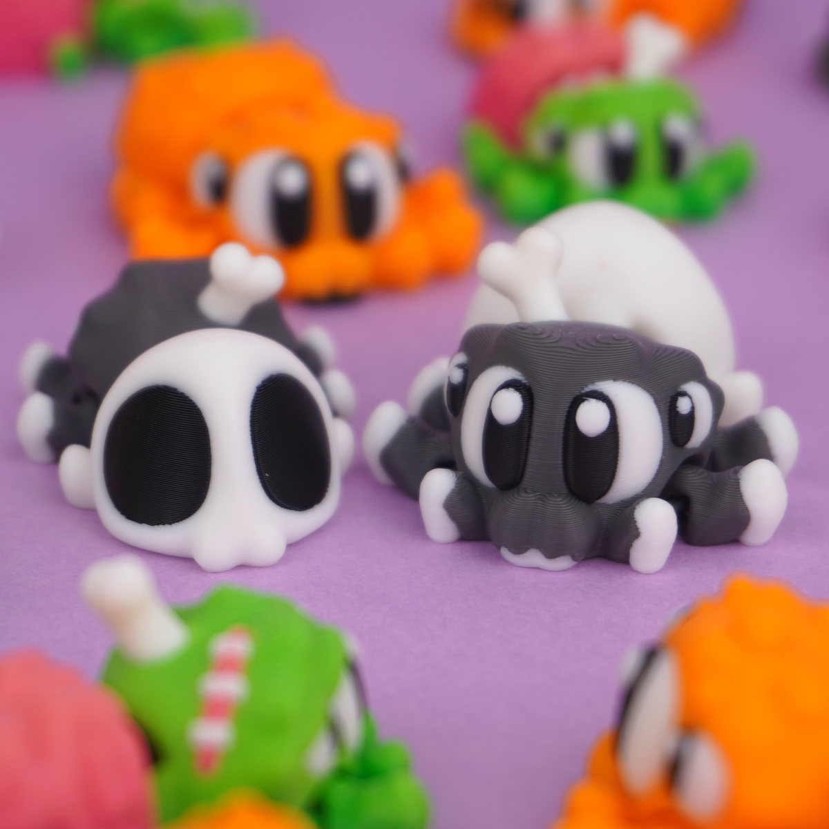 Flexi Halloweem Spiders – Articulated 3D‑Printed Creppy Crawly Friend