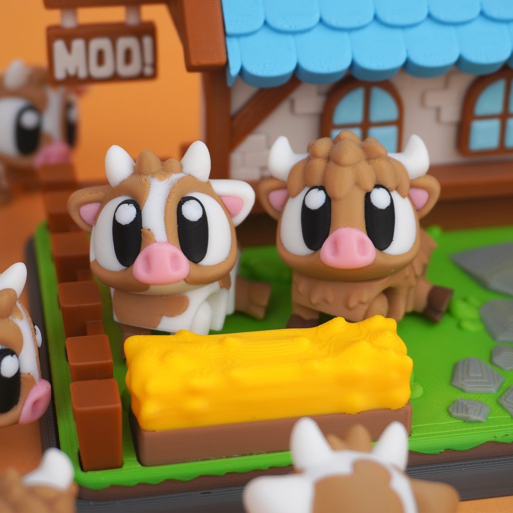 Country House Display Set – A Home for Your Desk Companions
