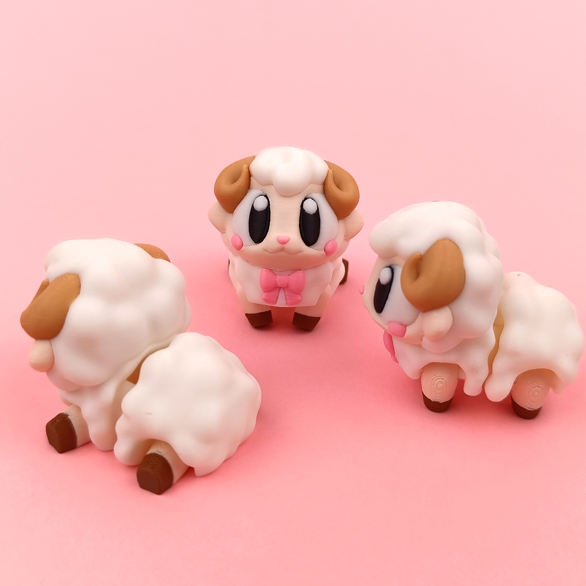 Flexi Sheep – Articulated 3D‑Printed Farm Friend