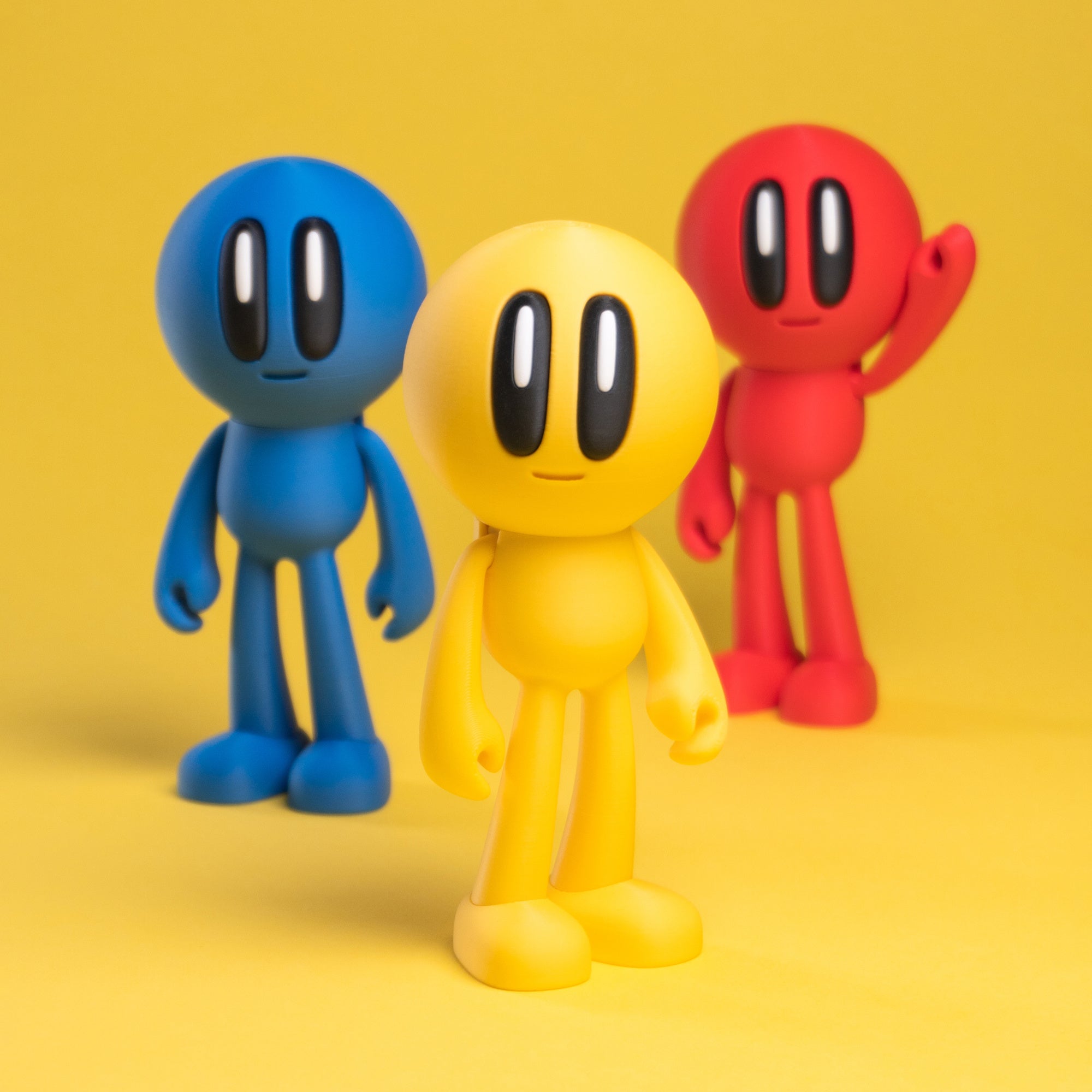 Blob Heads – Collectible 3D Printed Characters