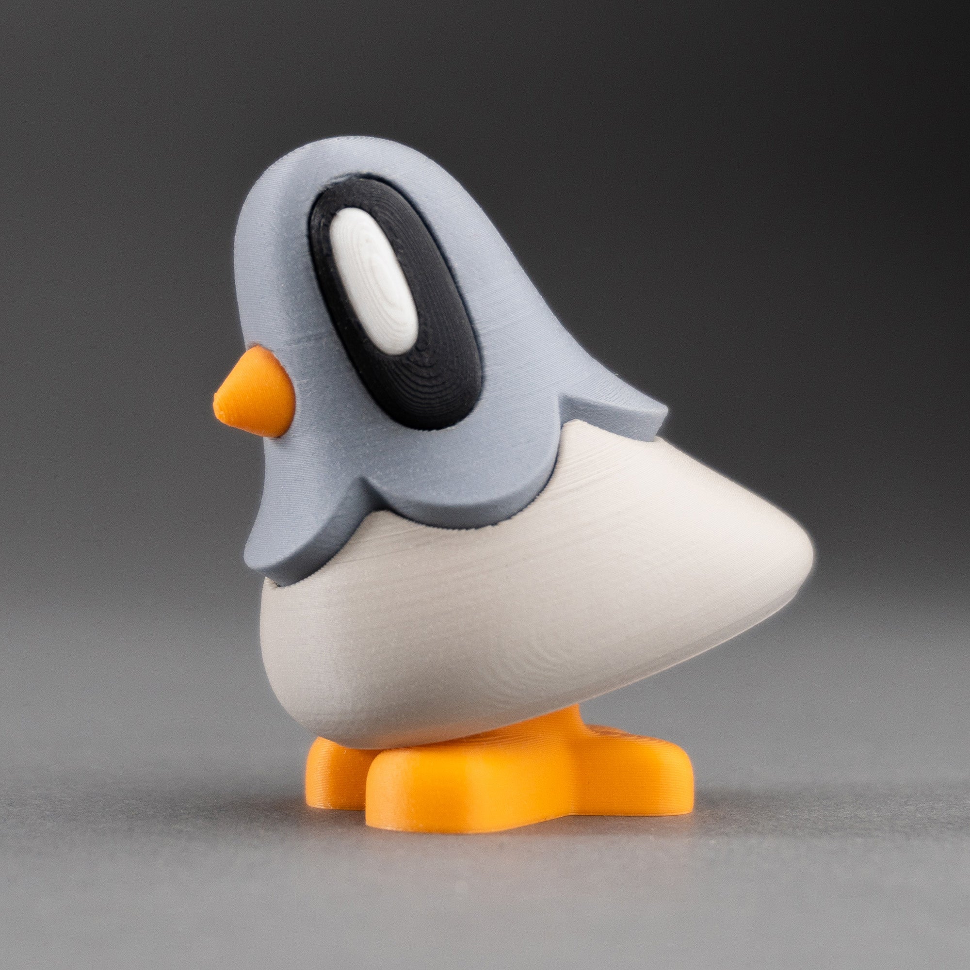 Blob Pigeon – Collectible 3D Printed Animals