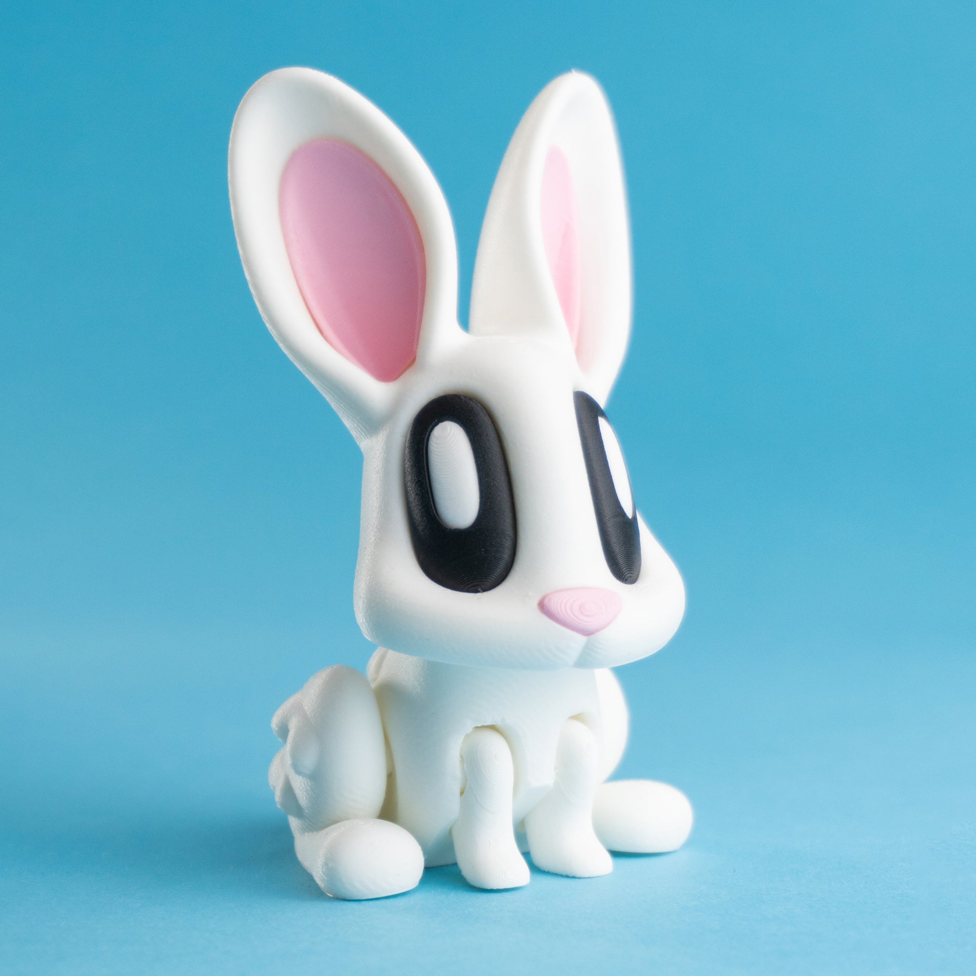 Blob Bunny – Collectible 3D Printed Animals