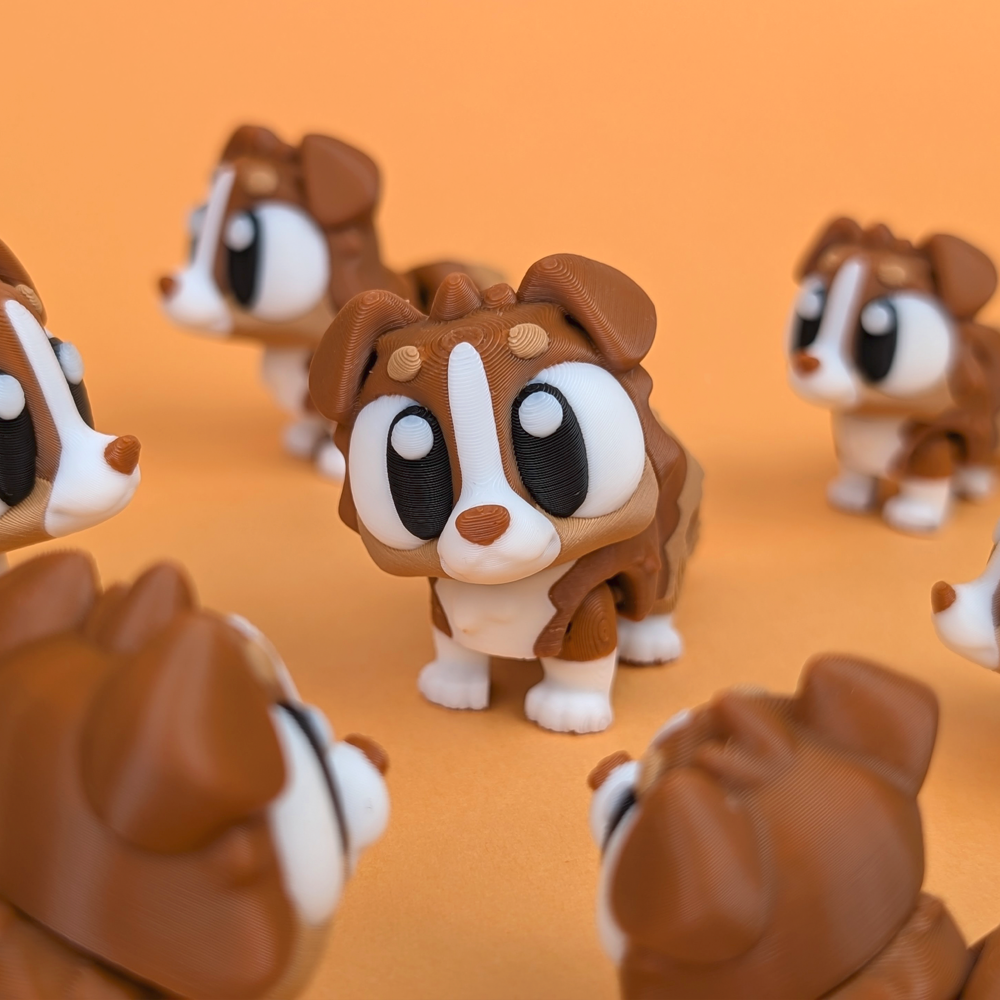 Flexi Australian Shepherd – Articulated 3D‑Printed Animal Friend