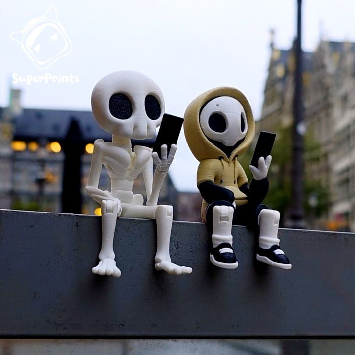 Project Hazy Skeleton – Collectible 3D Printed Characters