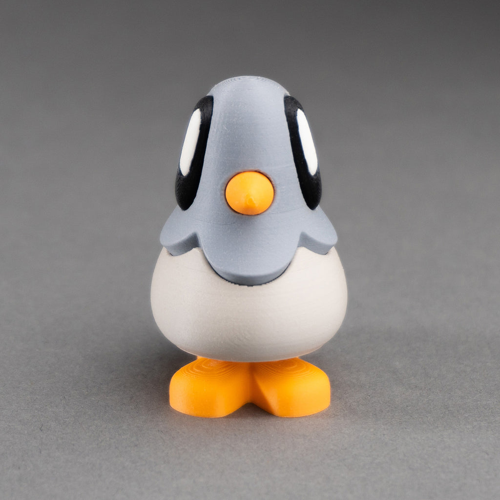 Blob Pigeon – Collectible 3D Printed Animals