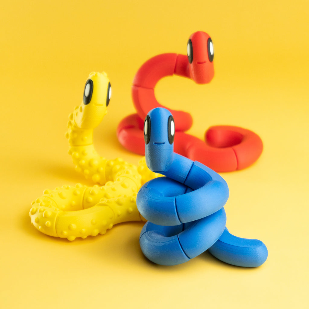 Blob Lab Noodler – Collectible 3D Printed Fidgets