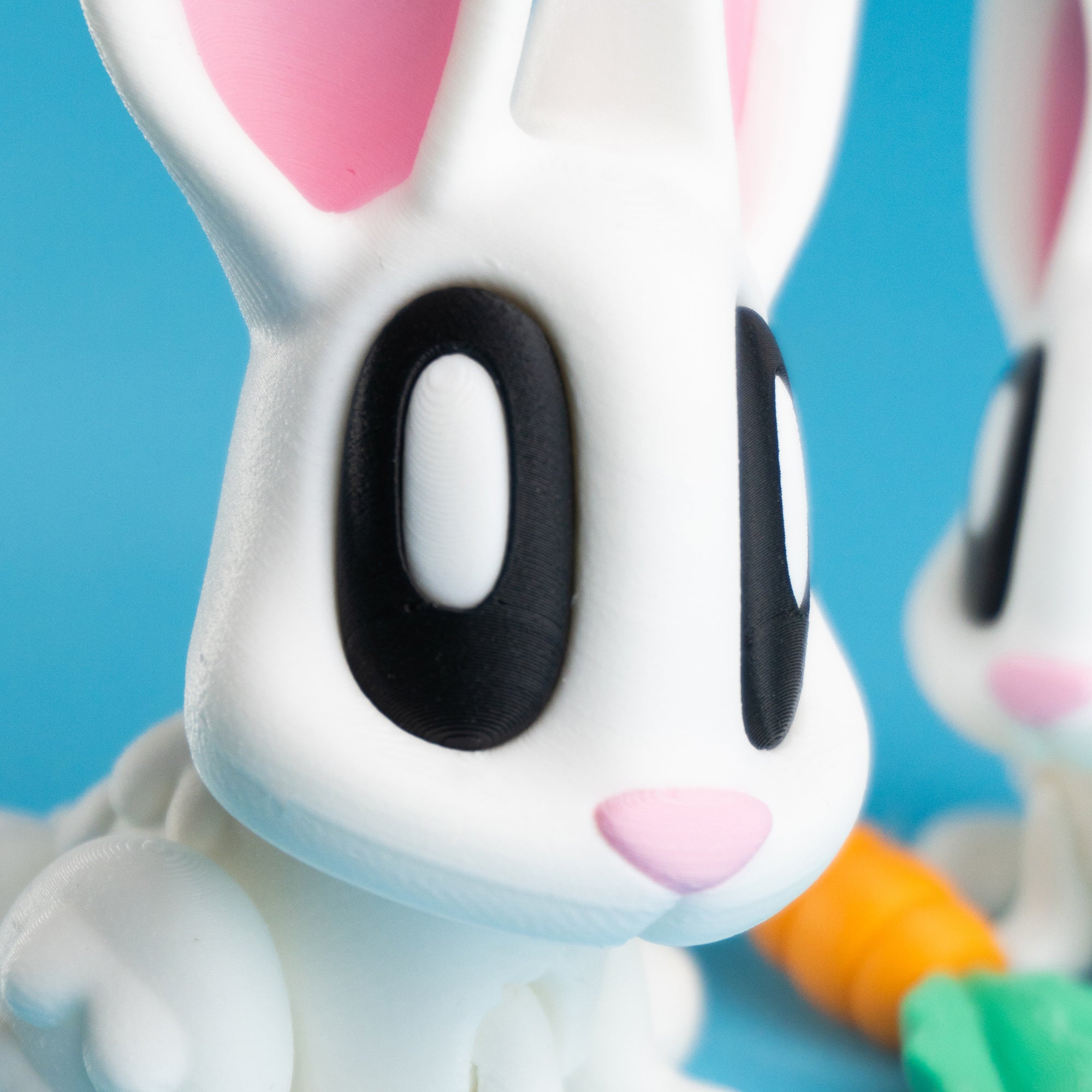 Blob Bunny – Collectible 3D Printed Animals