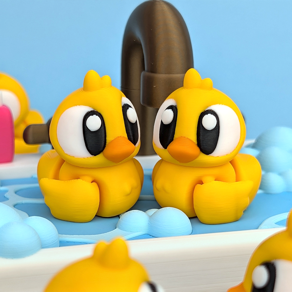 Rubber Duck – Articulated 3D‑Printed Bathtub Friend