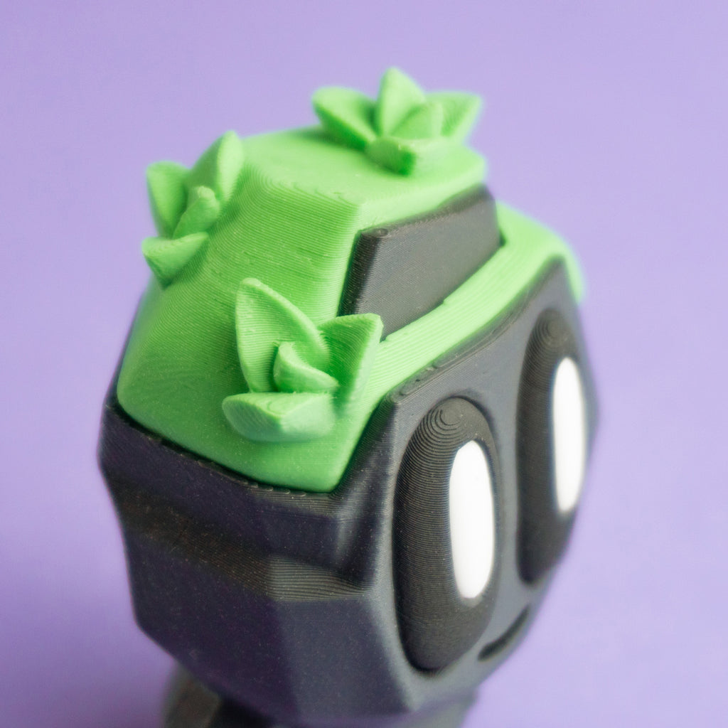 Blob Lab Mossy Rock – Collectible 3D Printed Desk Buddy