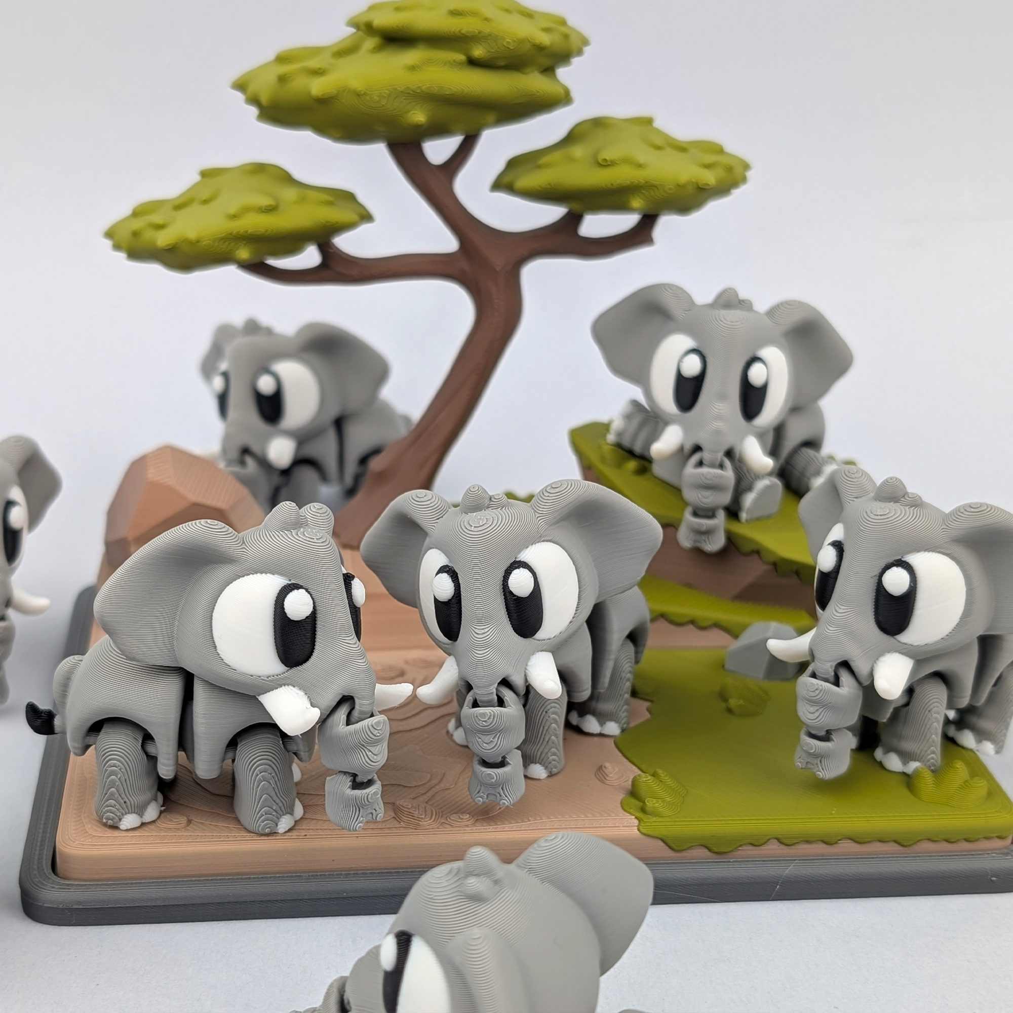 Savanna Display Set – A Home for Your Desk Companions