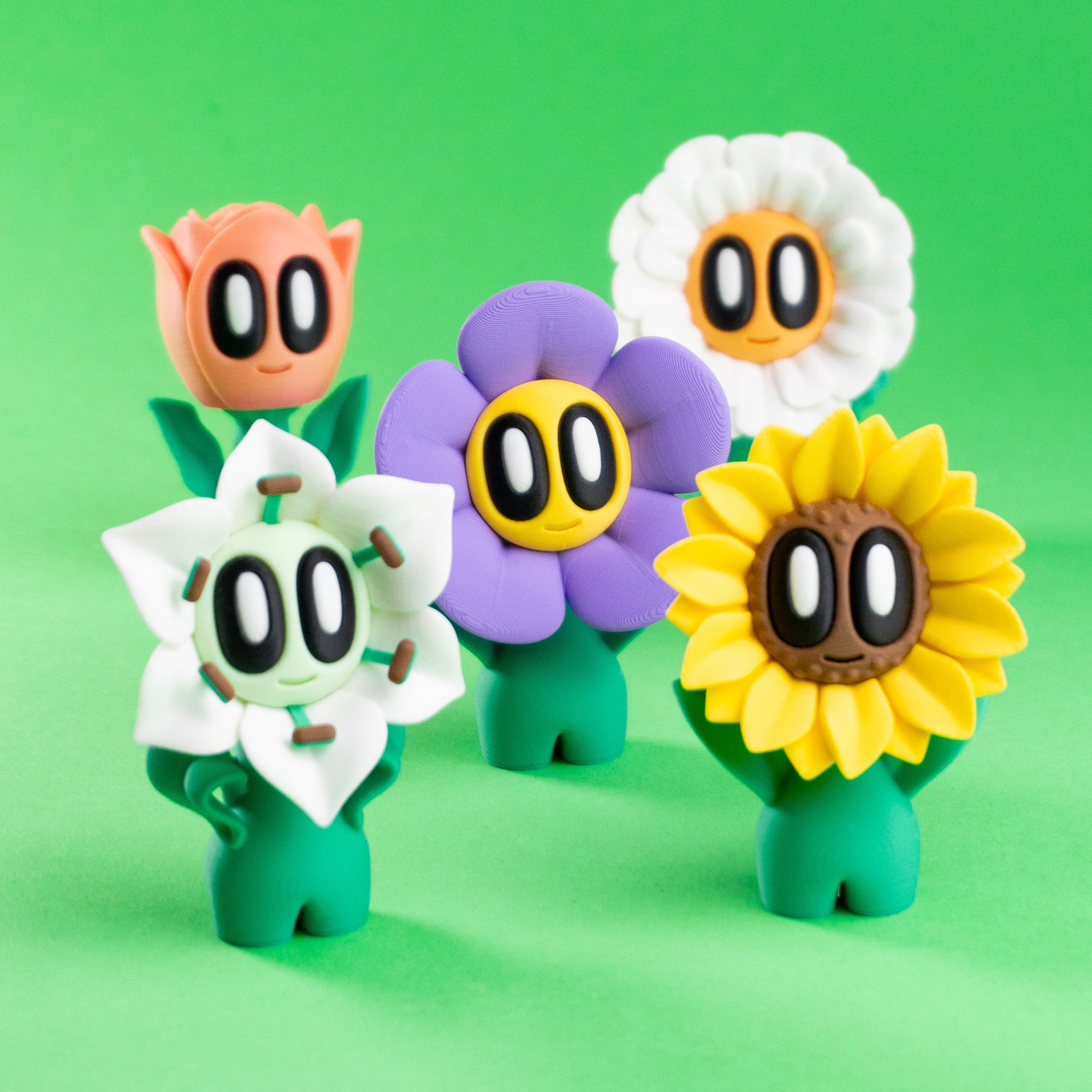 Blob Lab Flower – Collectible 3D Printed Flowers