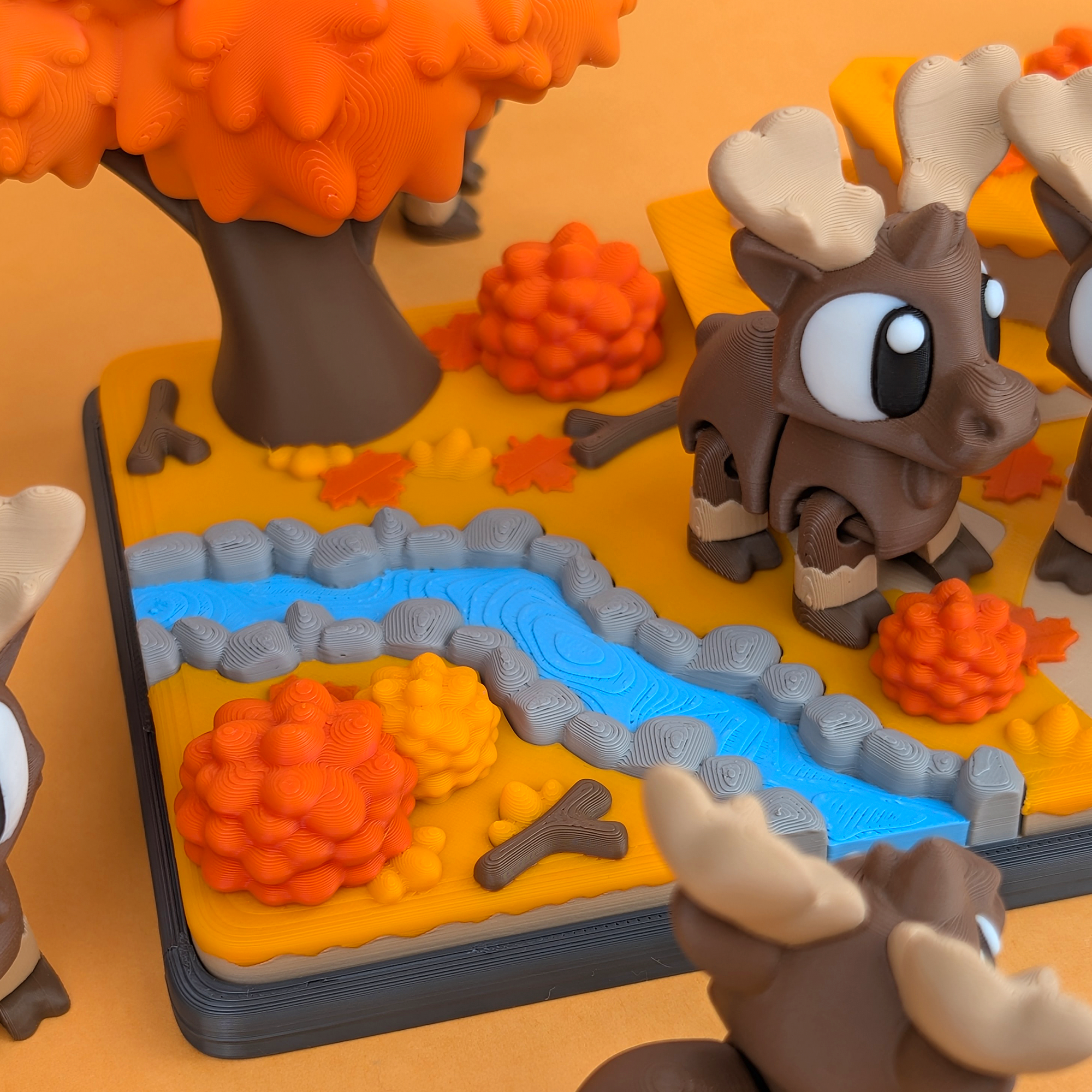 Autumn Display Set – A Home for Your Desk Companions