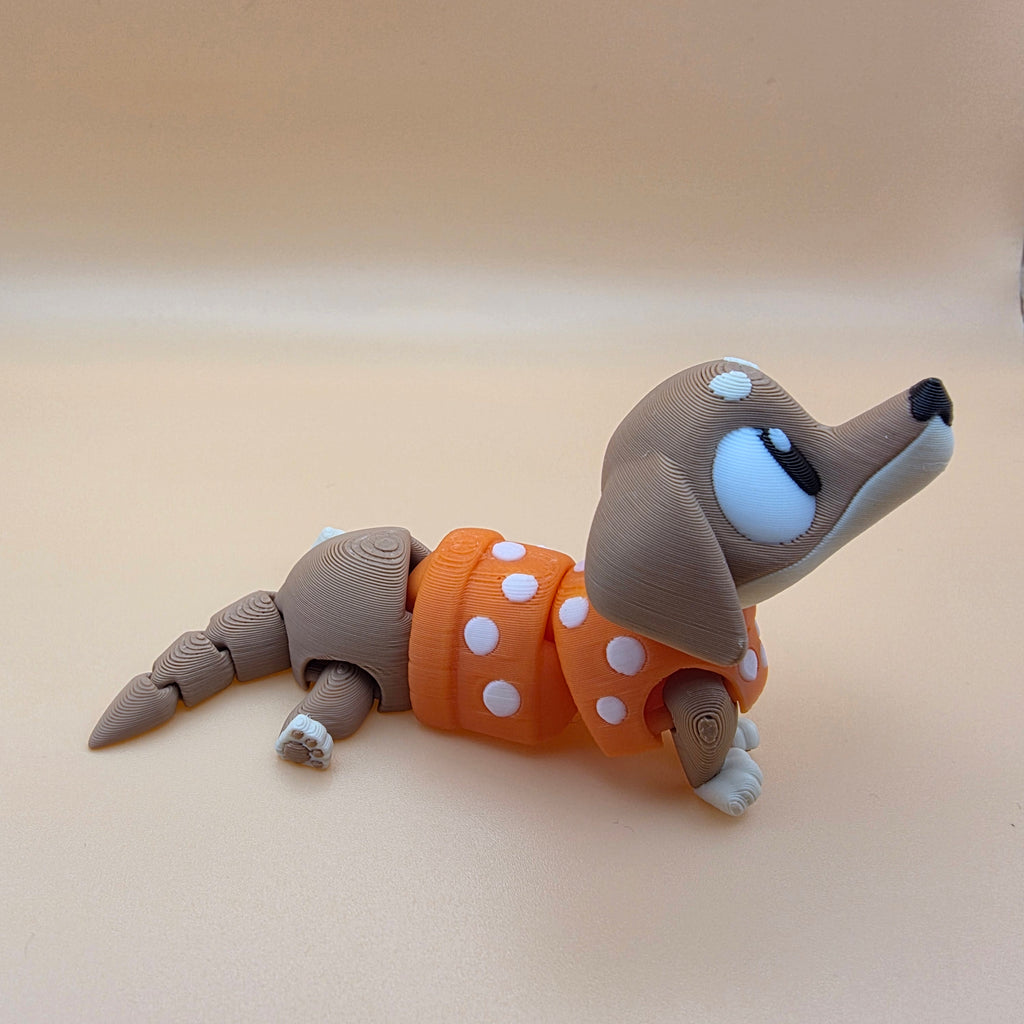 Flexi Daschund – Articulated 3D‑Printed Animal Friend