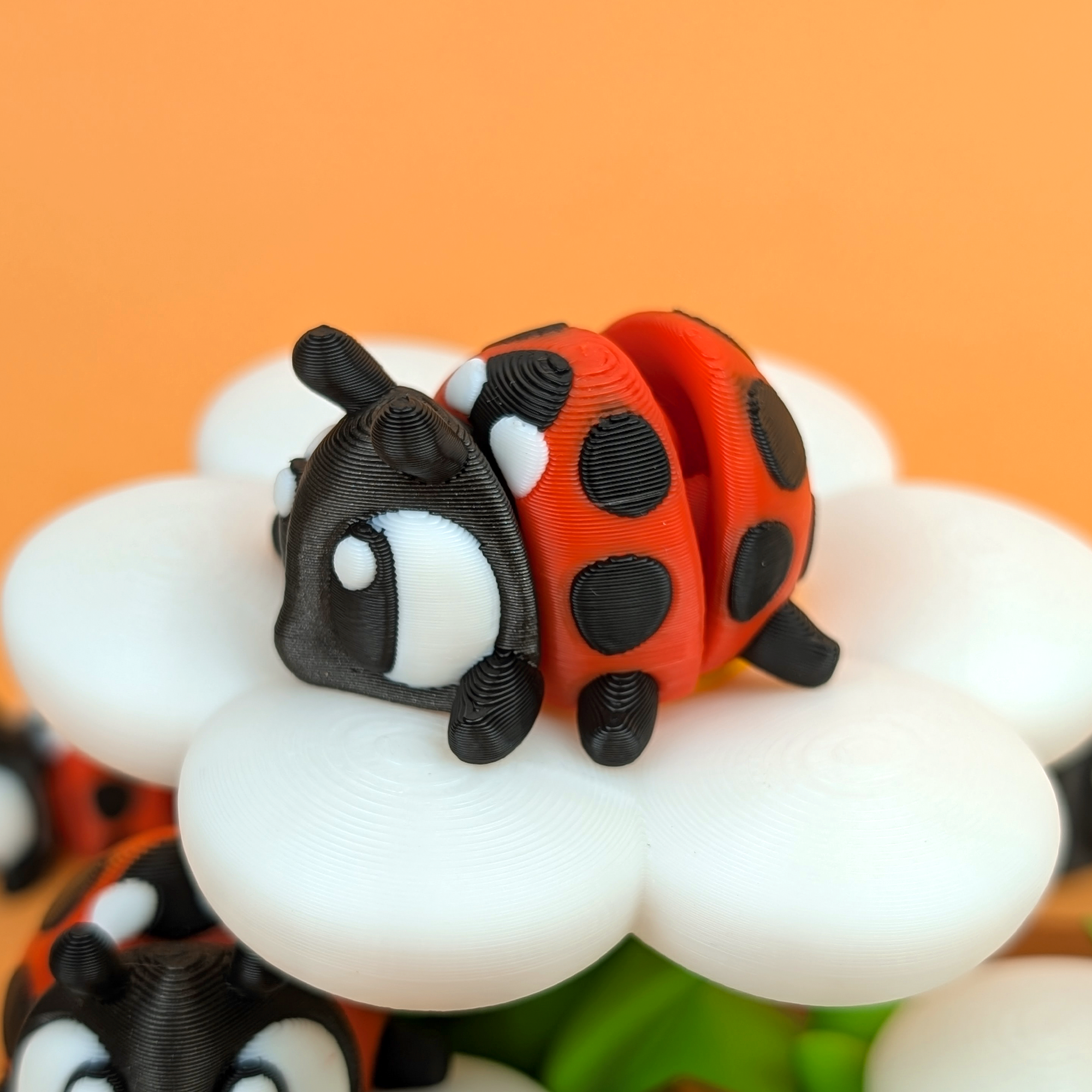 Flexi Ladybird – Articulated 3D‑Printed Insect Friend