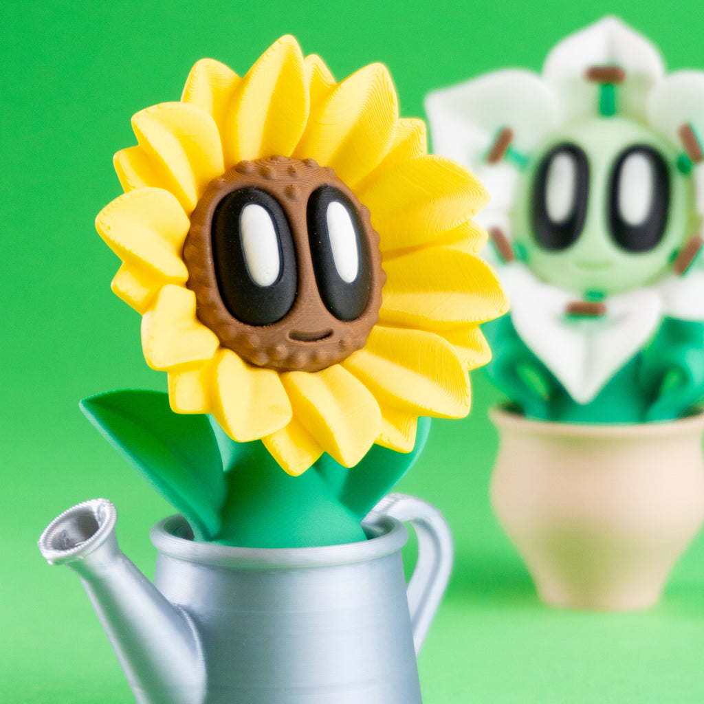 Blob Lab Sunflower – Collectible 3D Printed Flowers
