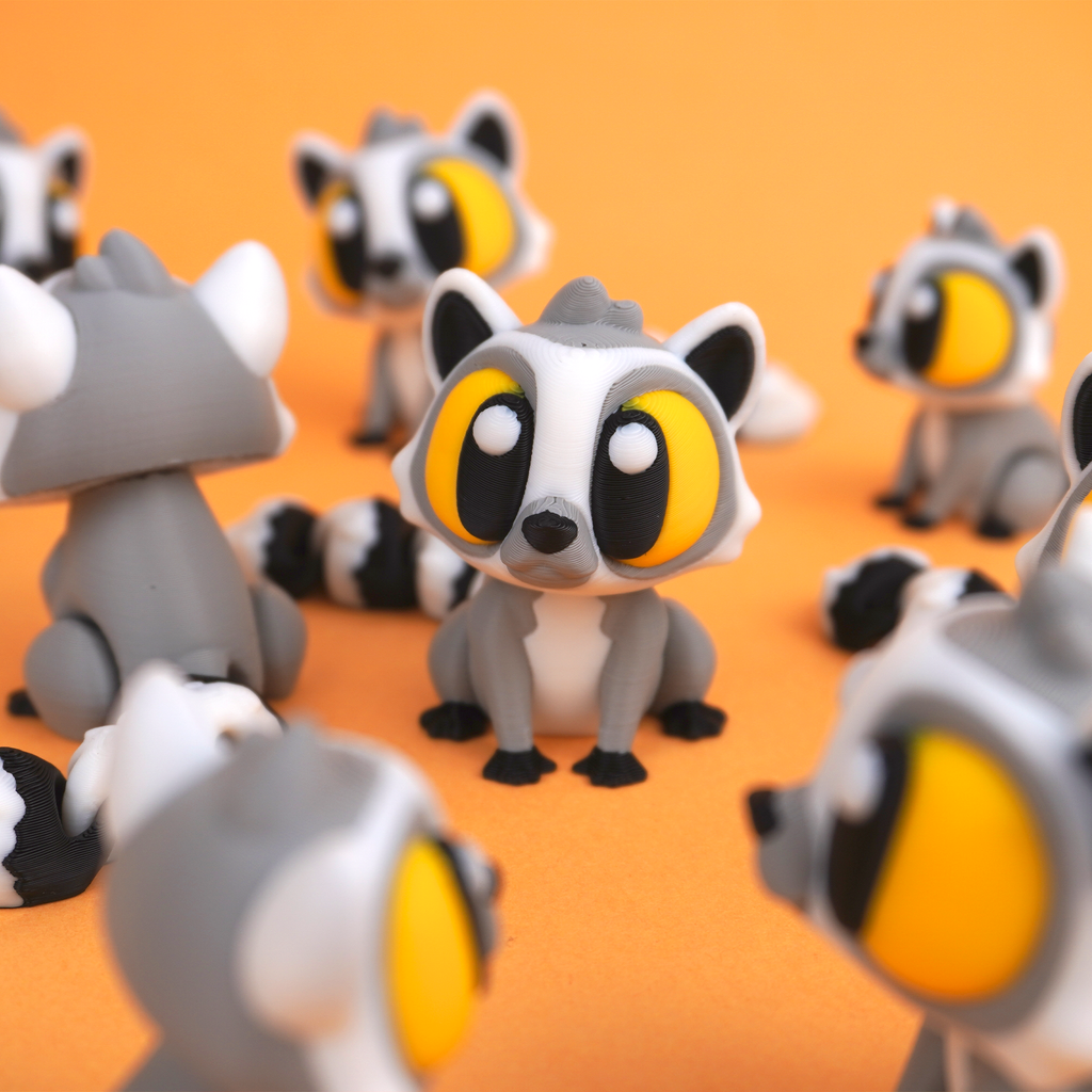 Flexi Lemur – Articulated 3D‑Printed Animal Friend