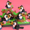 Jungle Display Set – A Home for Your Desk Companions