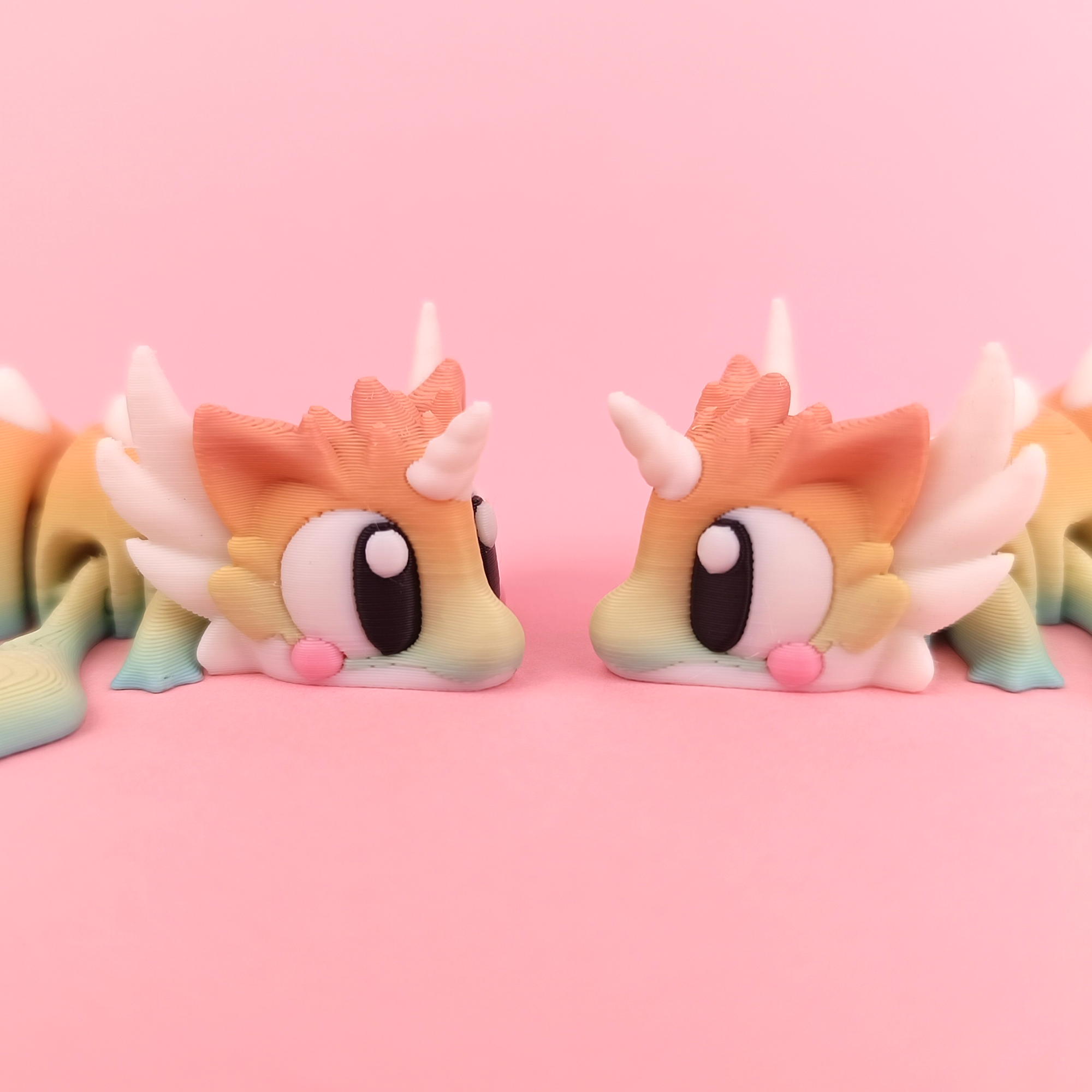 Flexi Celestial Dragon - Articulated 3D‑Printed Dragon Friend